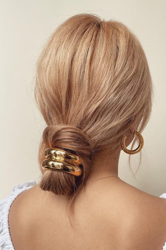 Geometric hair ties