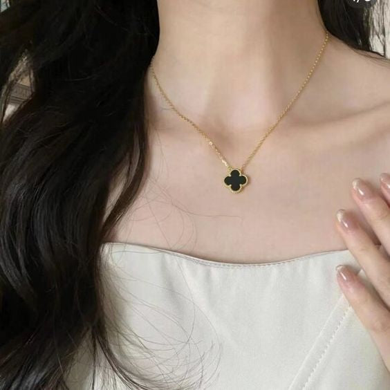 All things clover necklace