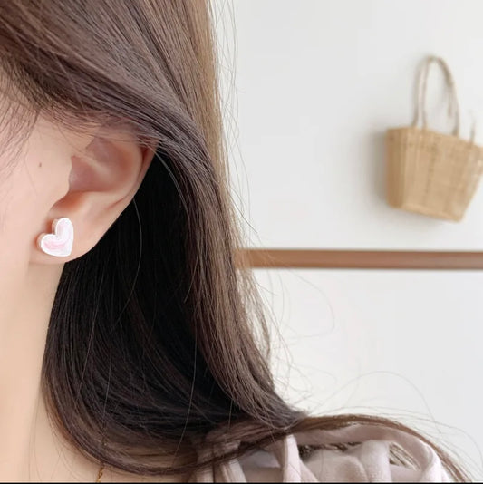 Pearlscent Tiny Heart (pink)