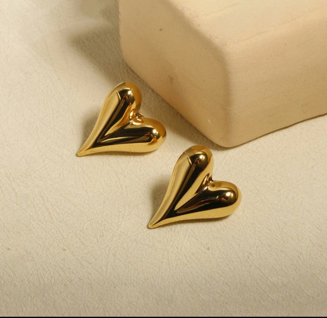 Heart earings
