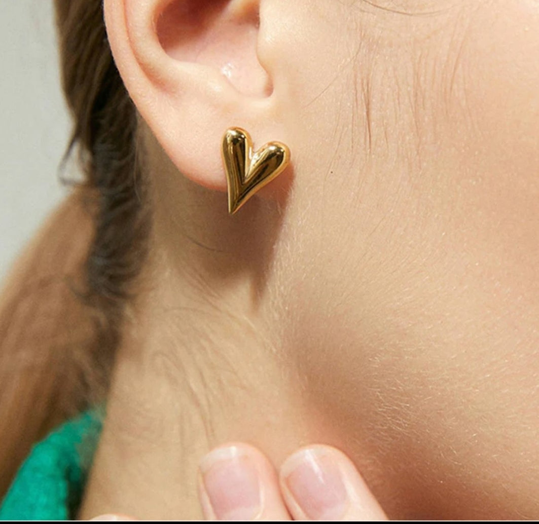 Heart earings