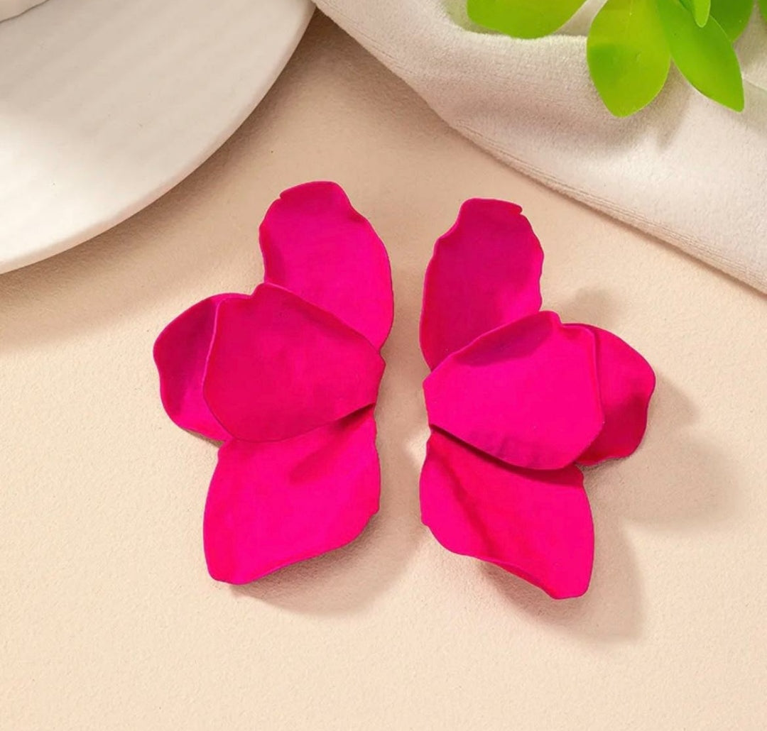 Pop up earrings (pink)